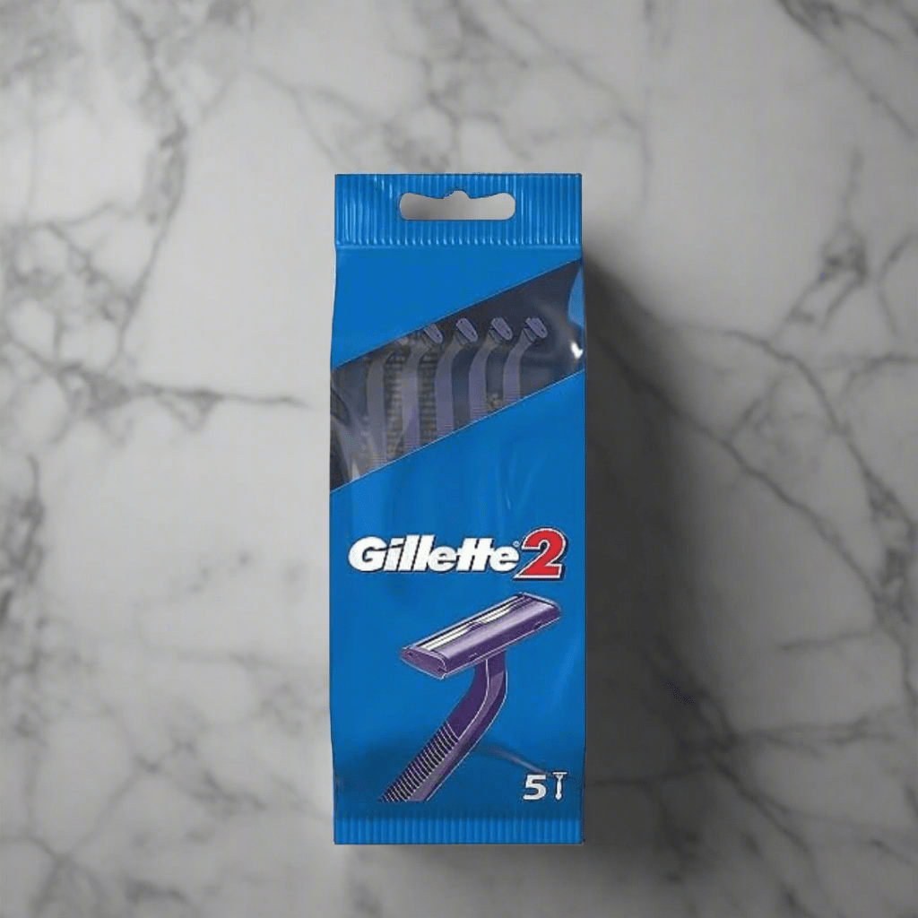 Look Alyfe Gillette 2 Men's Disposable Razor Blades - 5-Pieces
