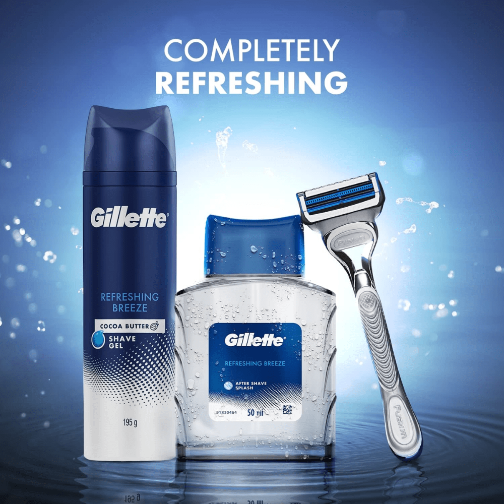 Look Alyfe Gillette Refreshing Breeze After Shave Splash - 50ml