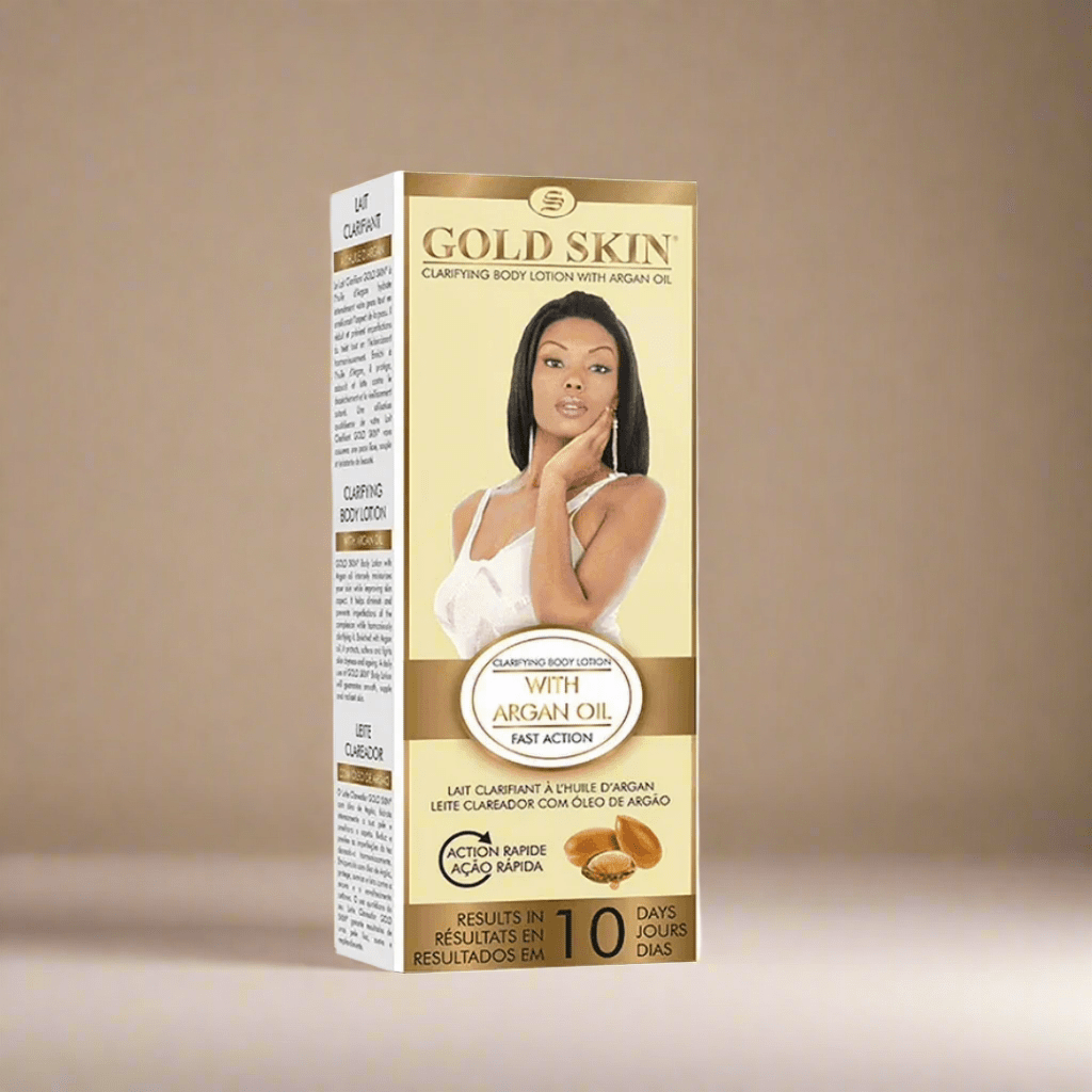 Look Alyfe Gold Skin Clarifying Body Lotion with Argan Oil - 250ml