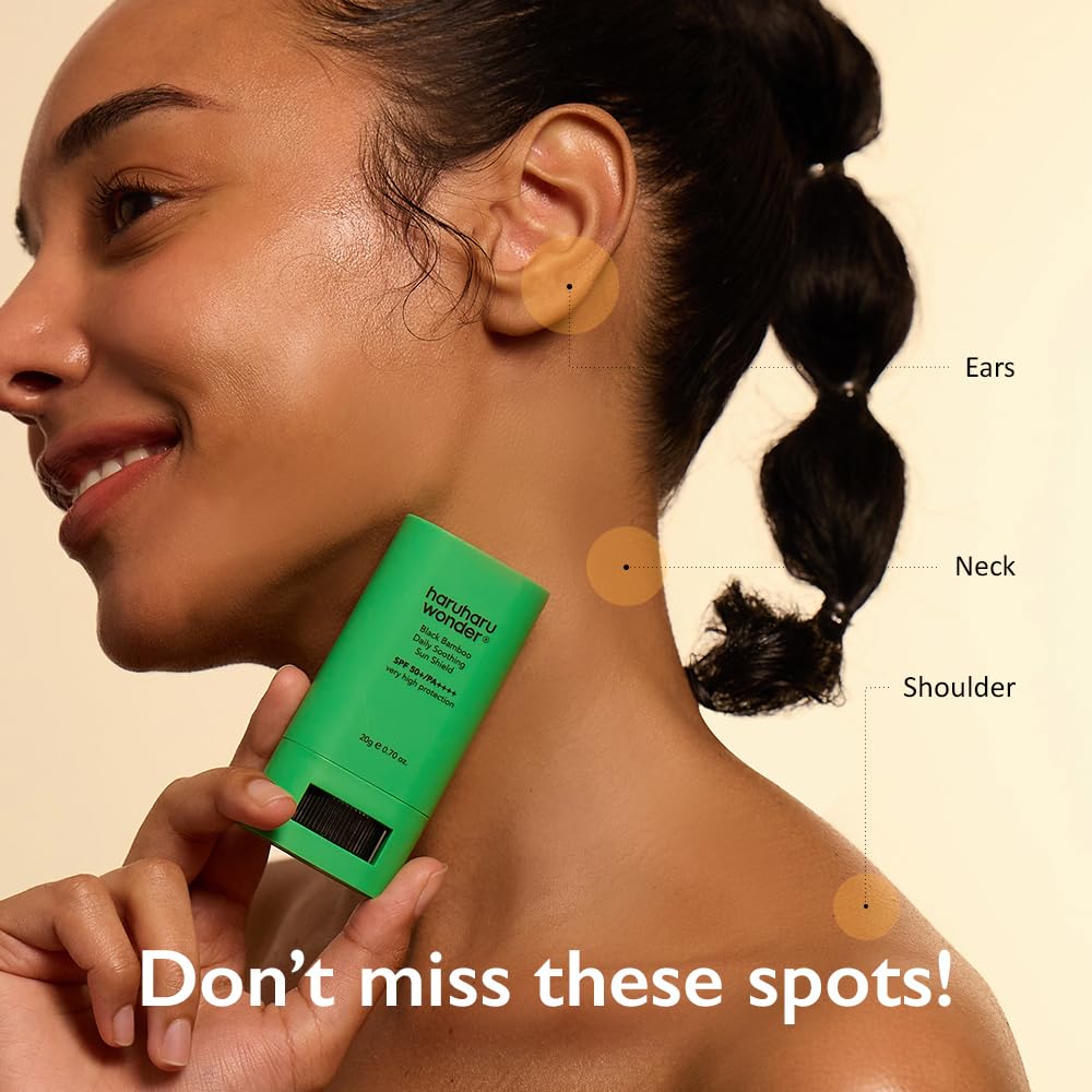 Look Alyfe Haruharu Wonder Black Bamboo Daily Soothing Sun Shield Sunscreen Stick - 20g