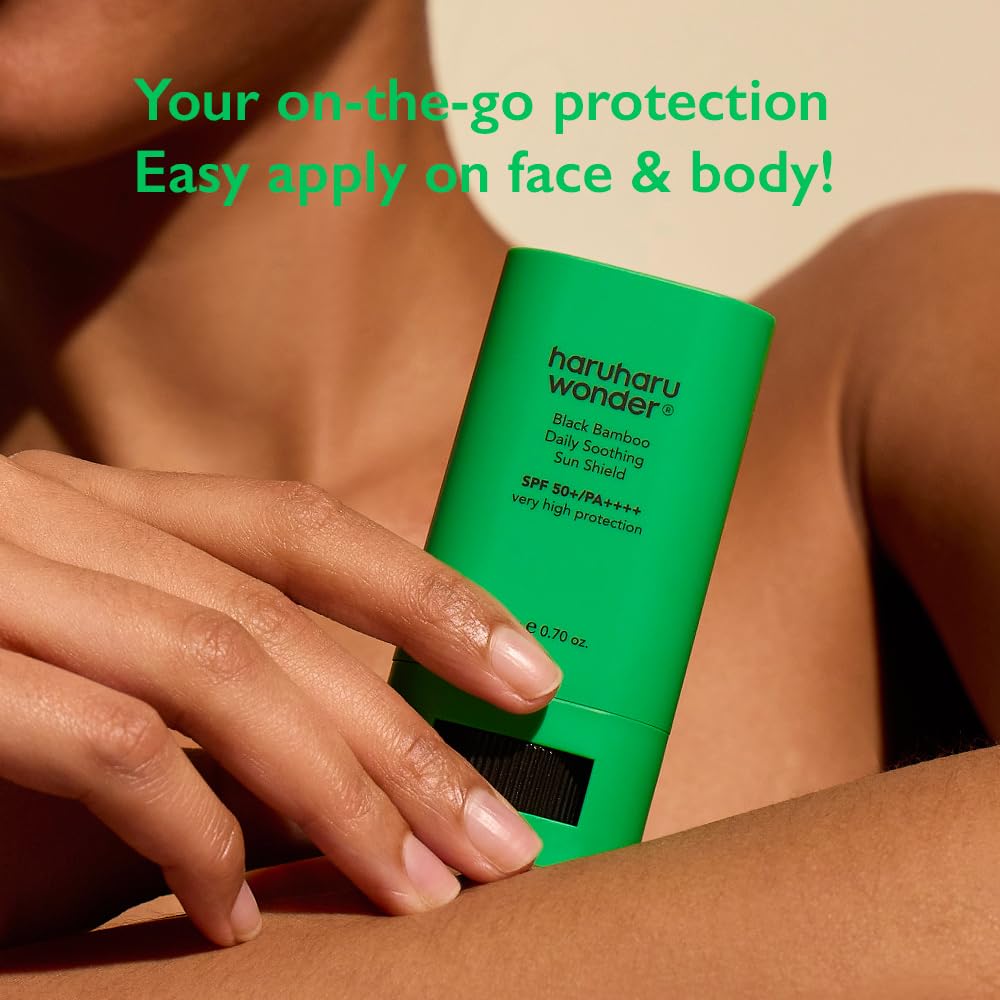 Look Alyfe Haruharu Wonder Black Bamboo Daily Soothing Sun Shield Sunscreen Stick - 20g