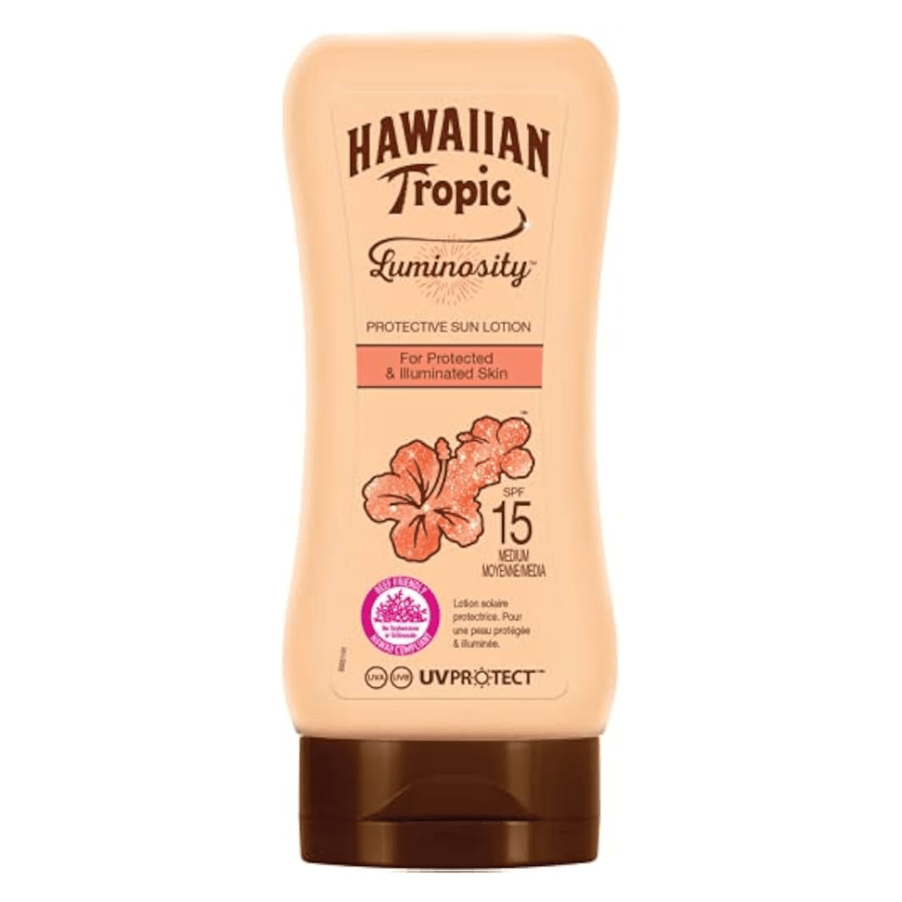Look Alyfe Hawaiian Tropic Luminosity Glowing Protection Sunscreen Lotion SPF50 - 180ml