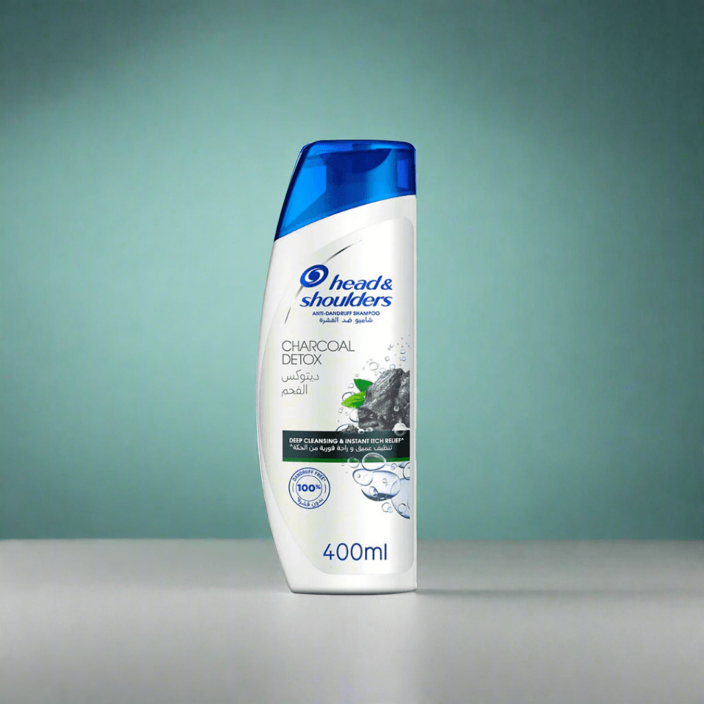 Look Alyfe Head & Shoulders Charcoal Detox Anti-Dandruff Shampoo - 400ml