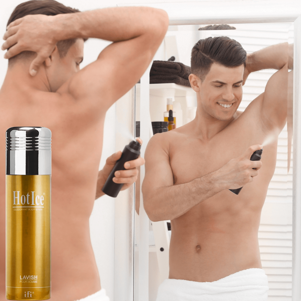Look Alyfe Hot Ice Lavish Deodorant Body Spray for Men - 200ml