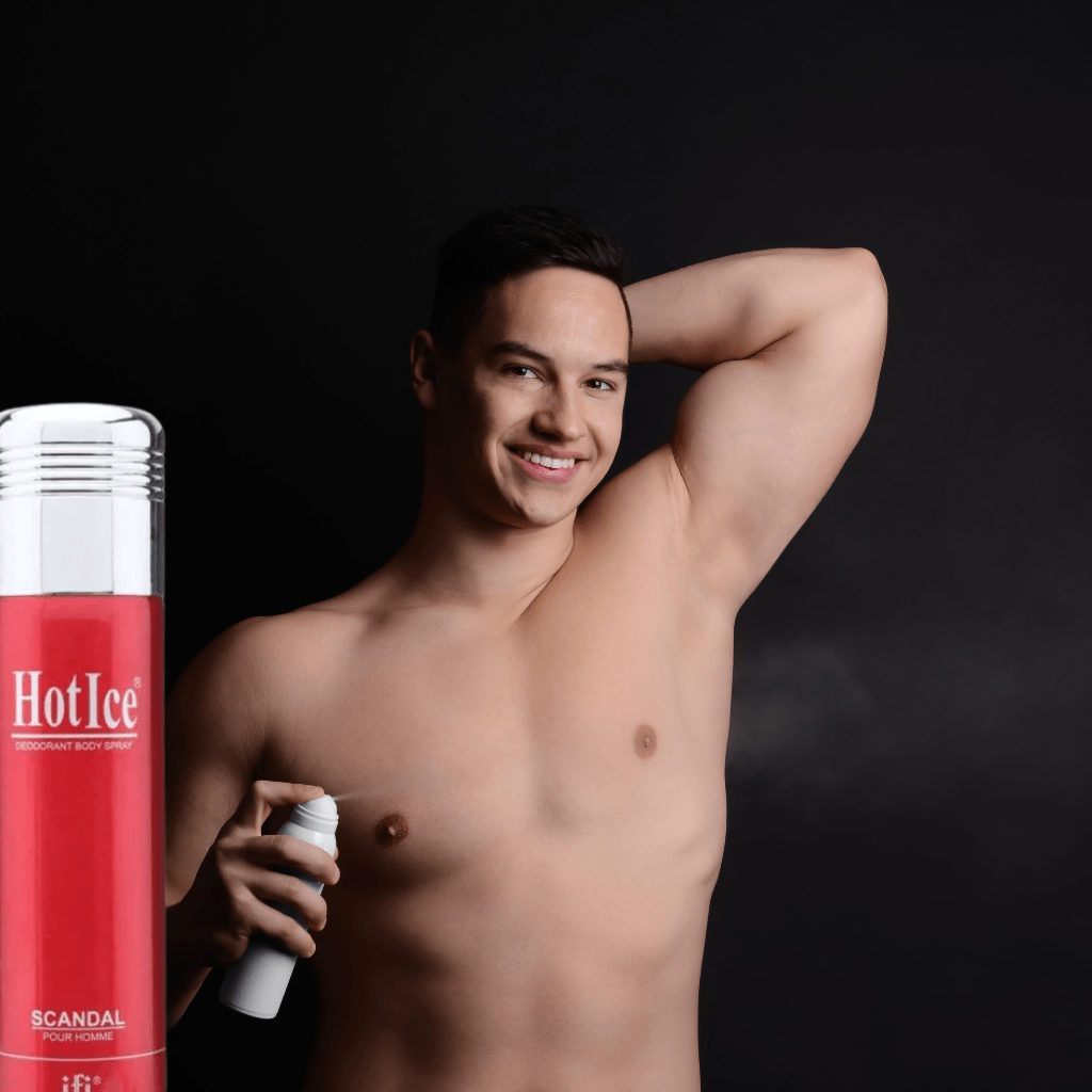 Look Alyfe Hot Ice Scandal Deodorant Body Spray for Men - 200ml