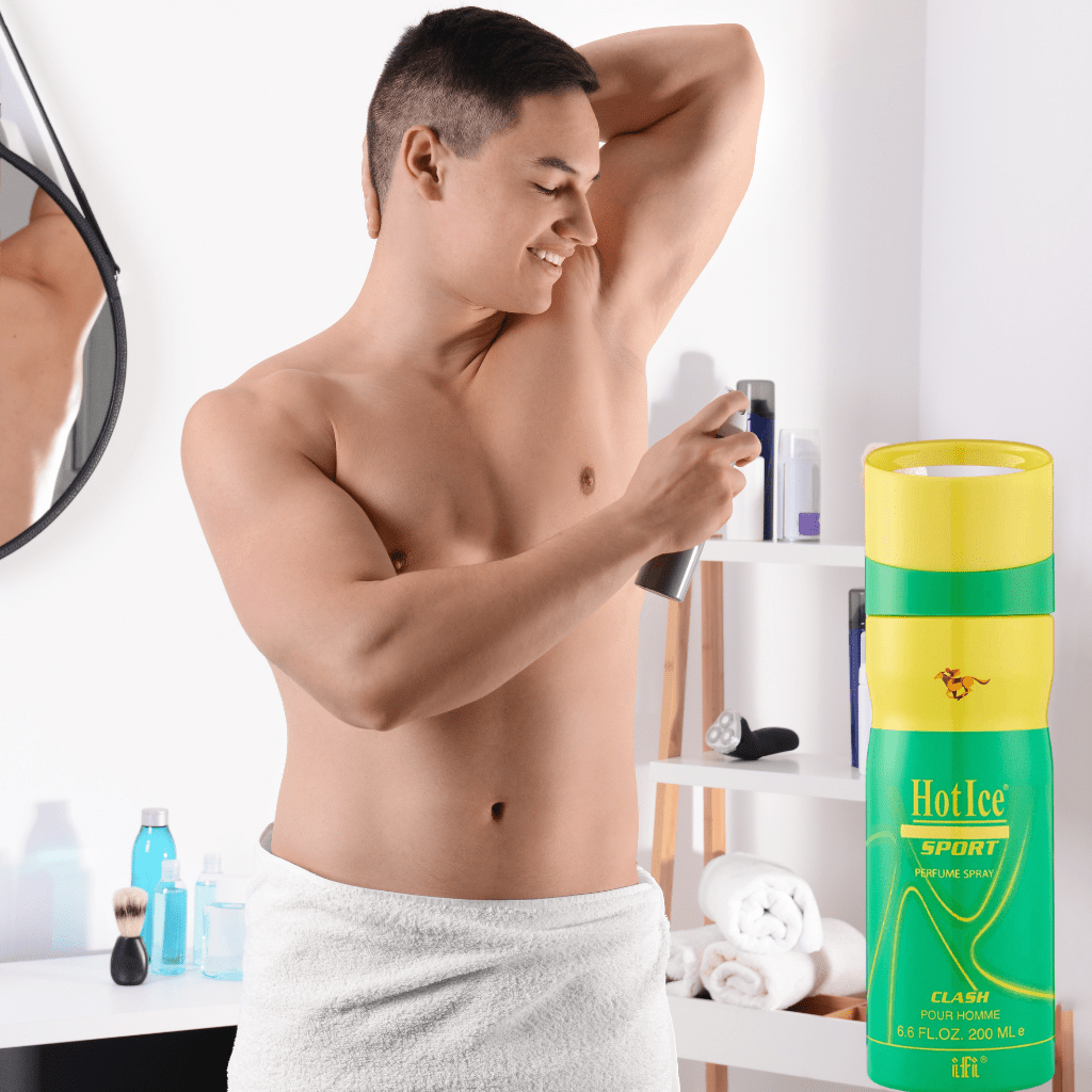 Look Alyfe Hot Ice Sport Clash Deodorant Body Spray for Men - 200ml