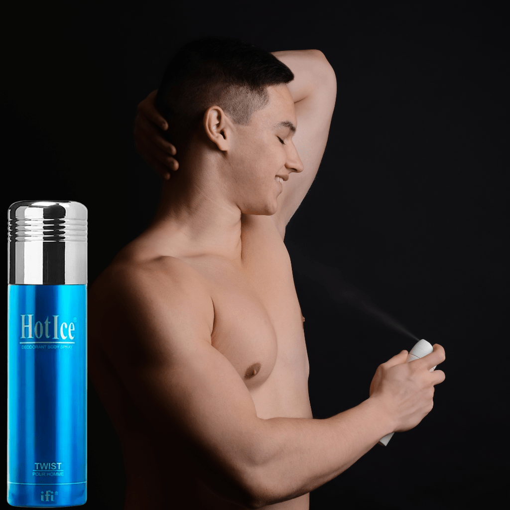 Look Alyfe Hot Ice Twist Deodorant Body Spray for Men - 200ml