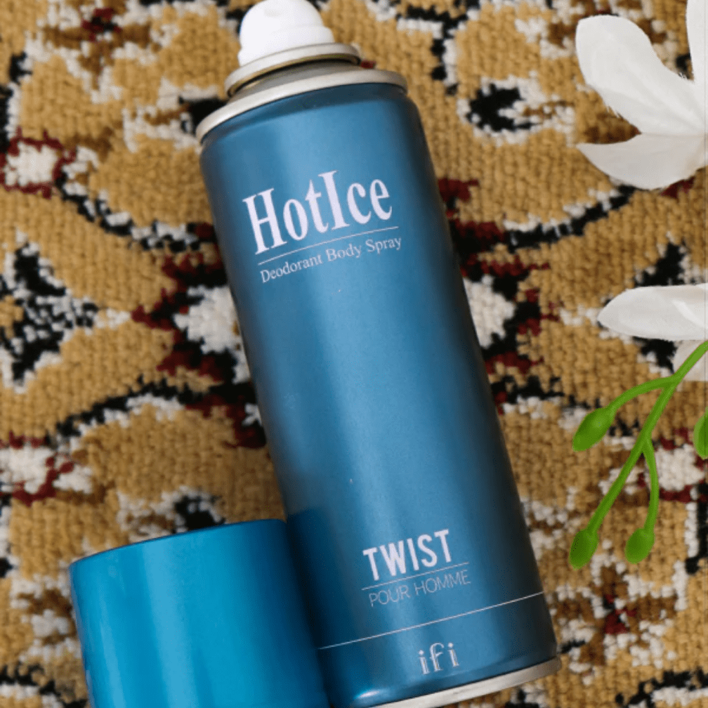 Look Alyfe Hot Ice Twist Deodorant Body Spray for Men - 200ml