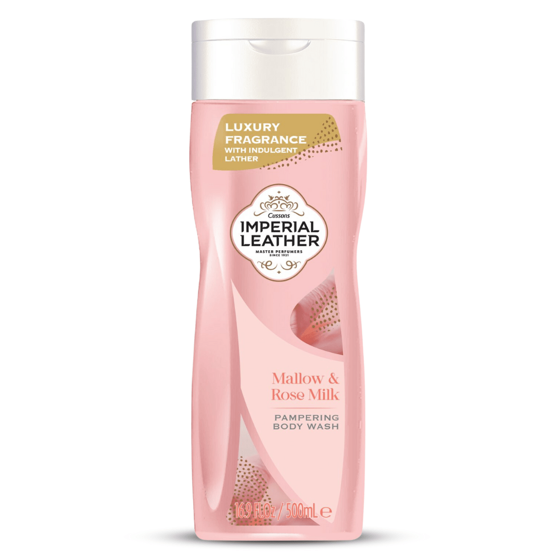 Look Alyfe Imperial Leather Mallow & Rose Milk Body Wash - 500ml