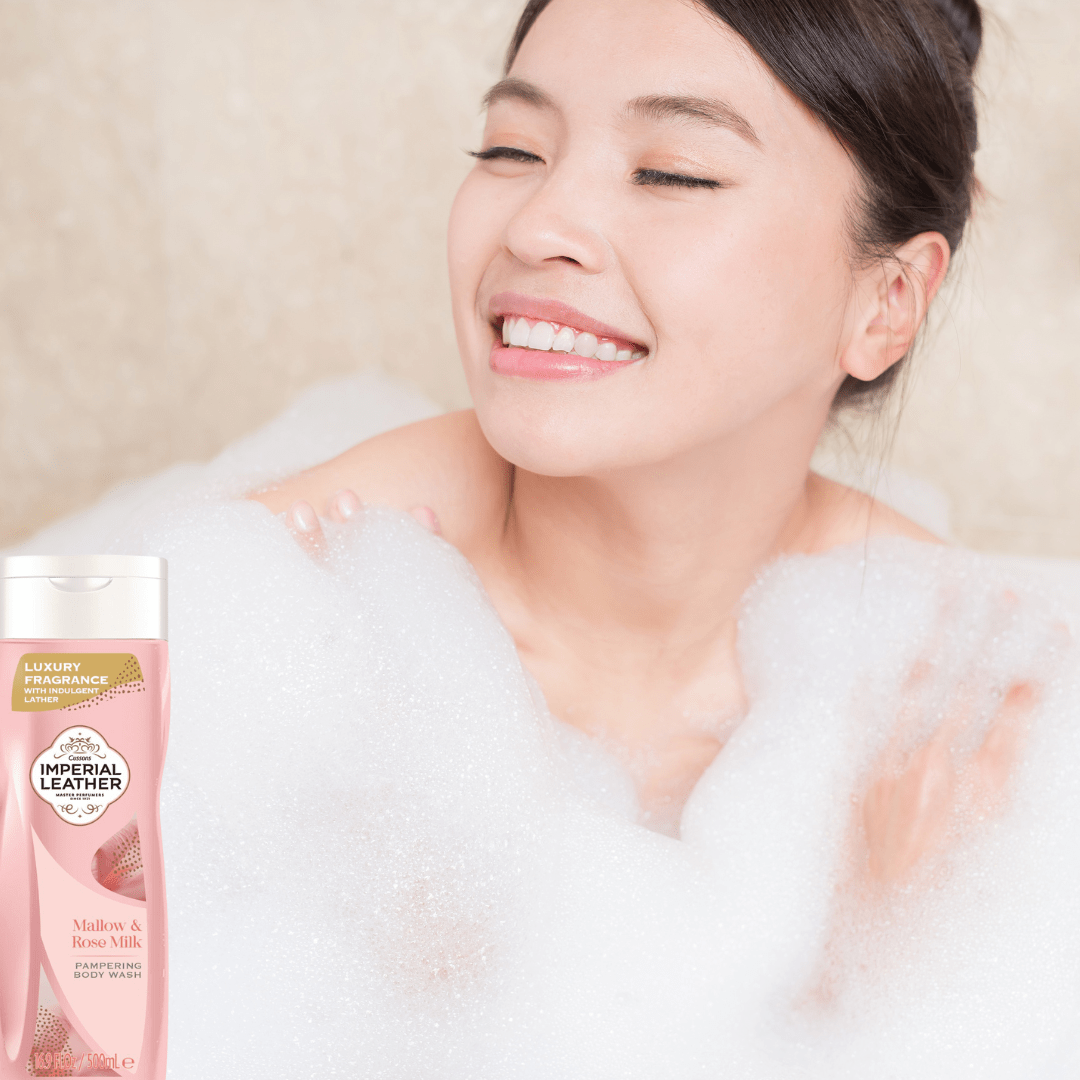 Look Alyfe Imperial Leather Mallow & Rose Milk Body Wash - 500ml