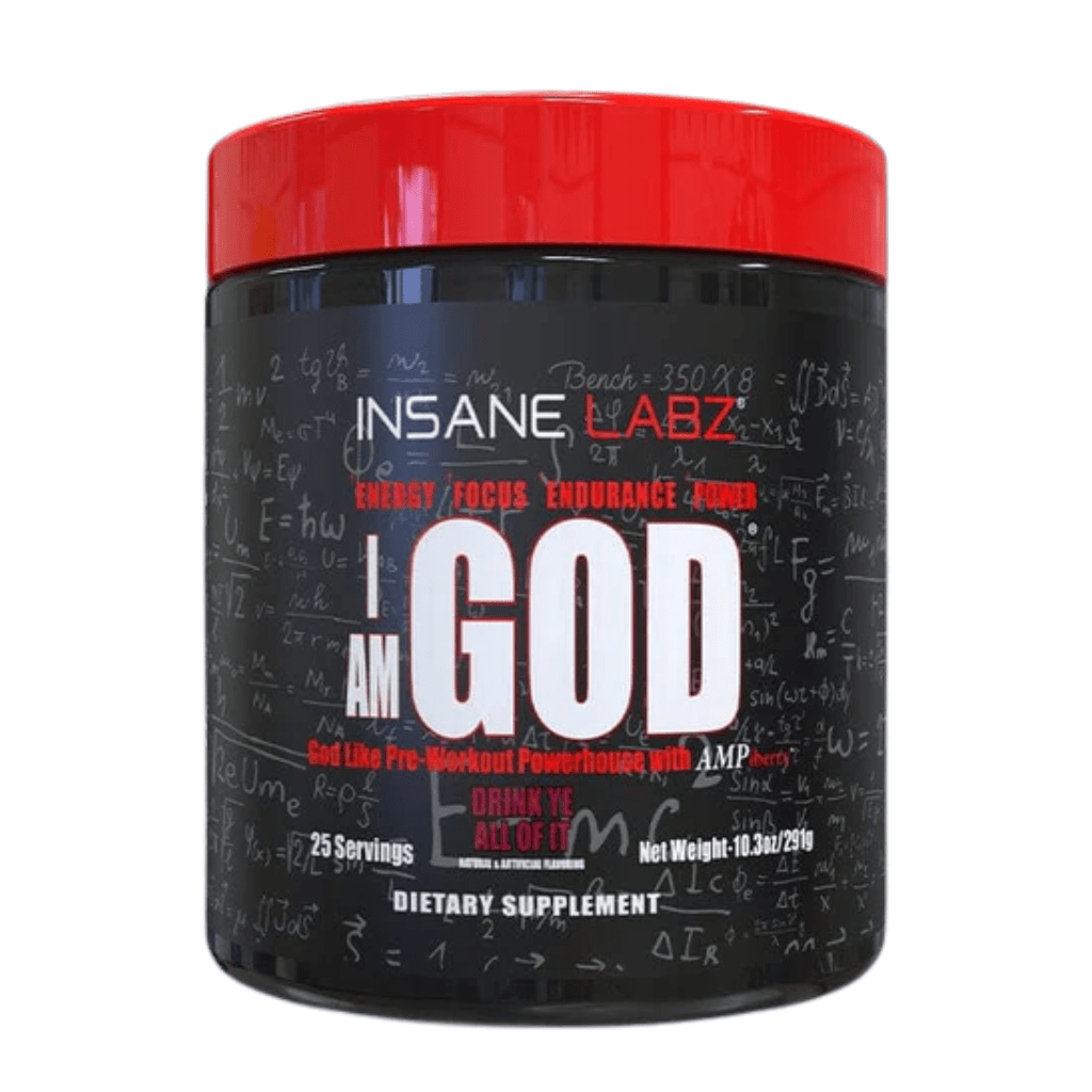Look Alyfe Insane Labz I Am God Pre-Workout Dietary Supplement - 298g