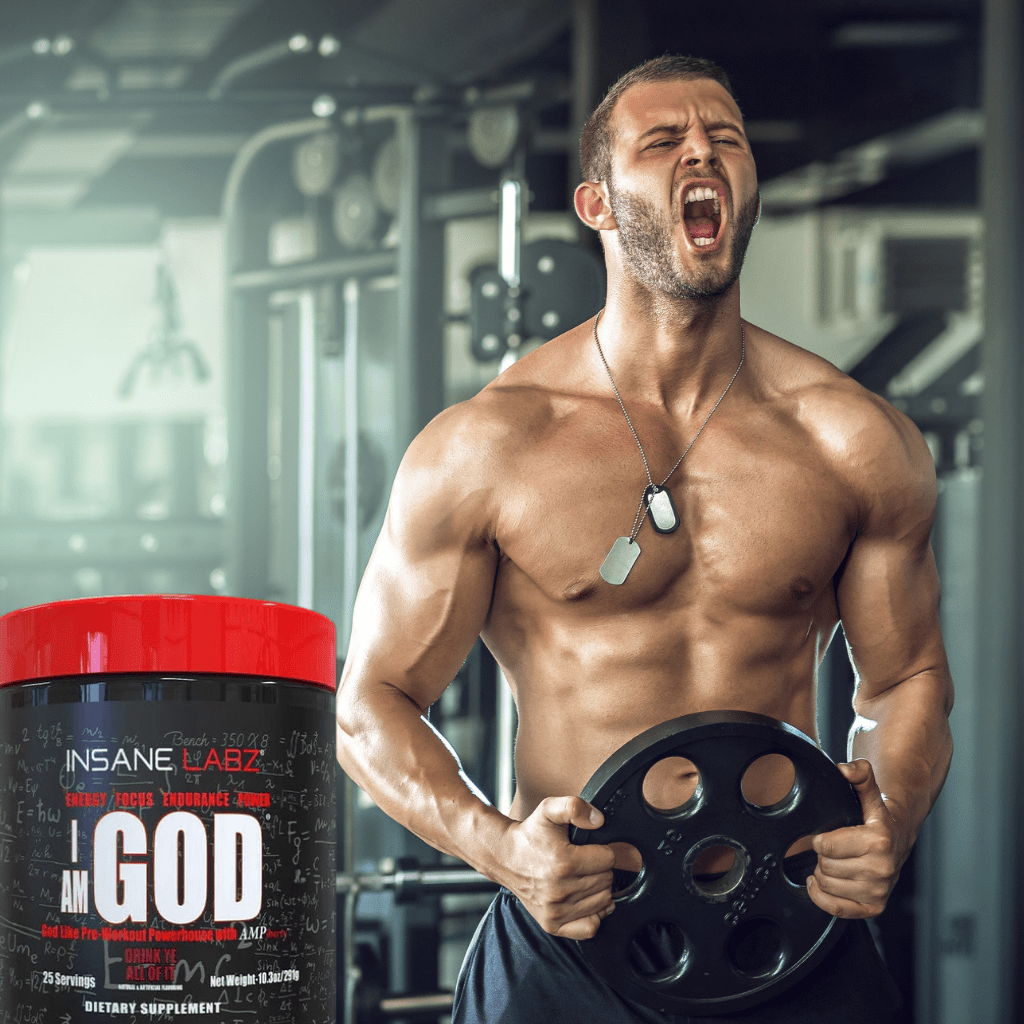 Look Alyfe Insane Labz I Am God Pre-Workout Dietary Supplement - 298g
