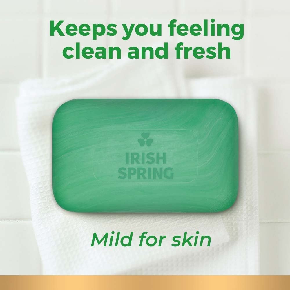 Look Alyfe Irish Spring 3-Pieces Original Deodorant Bar Soap - 106.3g