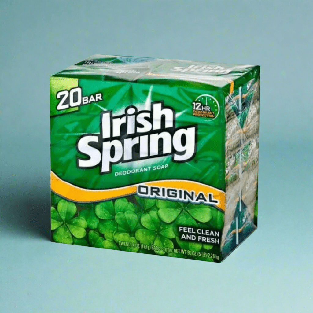 Look Alyfe Irish Spring 3-Pieces Original Deodorant Bar Soap - 106.3g