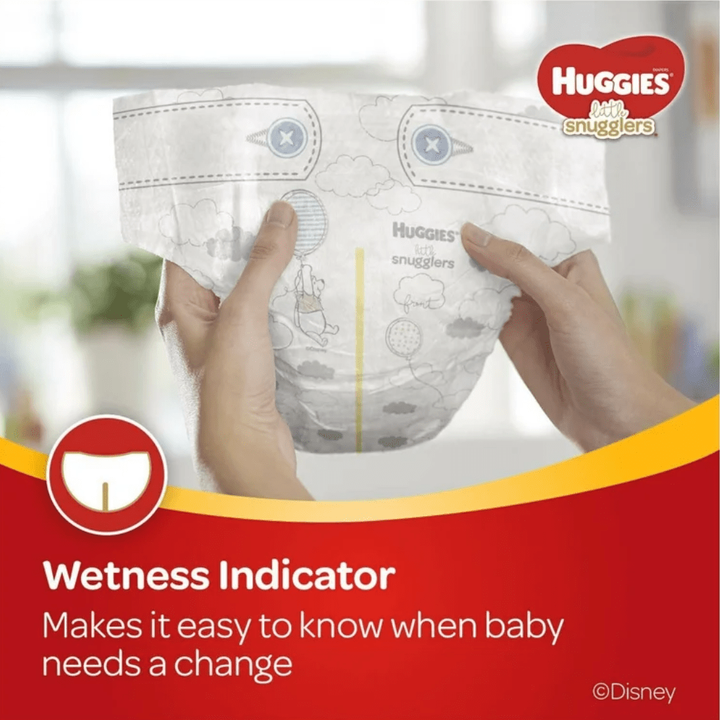 Look Alyfe J & J Huggies Little Snugglers Baby Diapers - Size 2