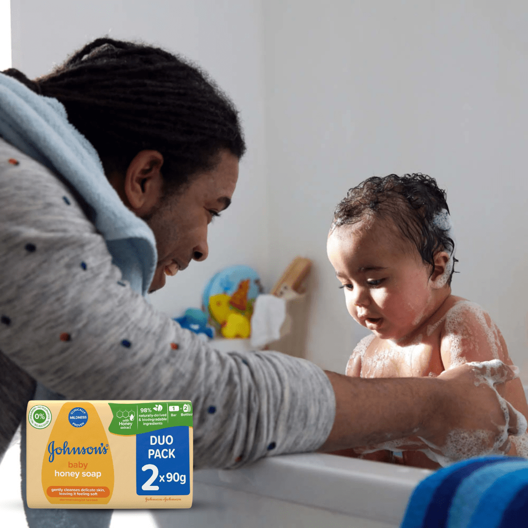 Look Alyfe Johnson's Baby Honey Bath Soap Duo Pack - 2 x 90g