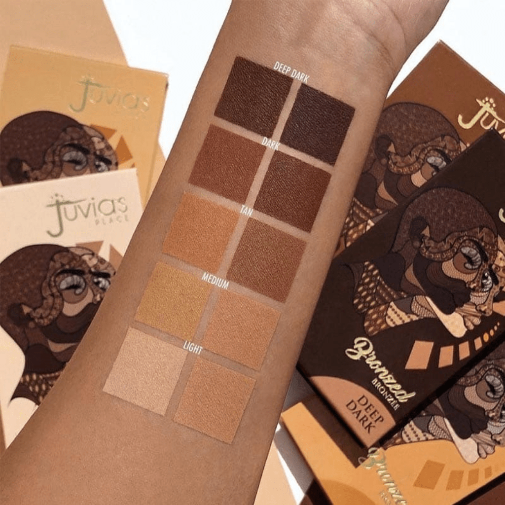 Look Alyfe Juvia's Place The Bronzed Duo Bronzer - Deep Dark