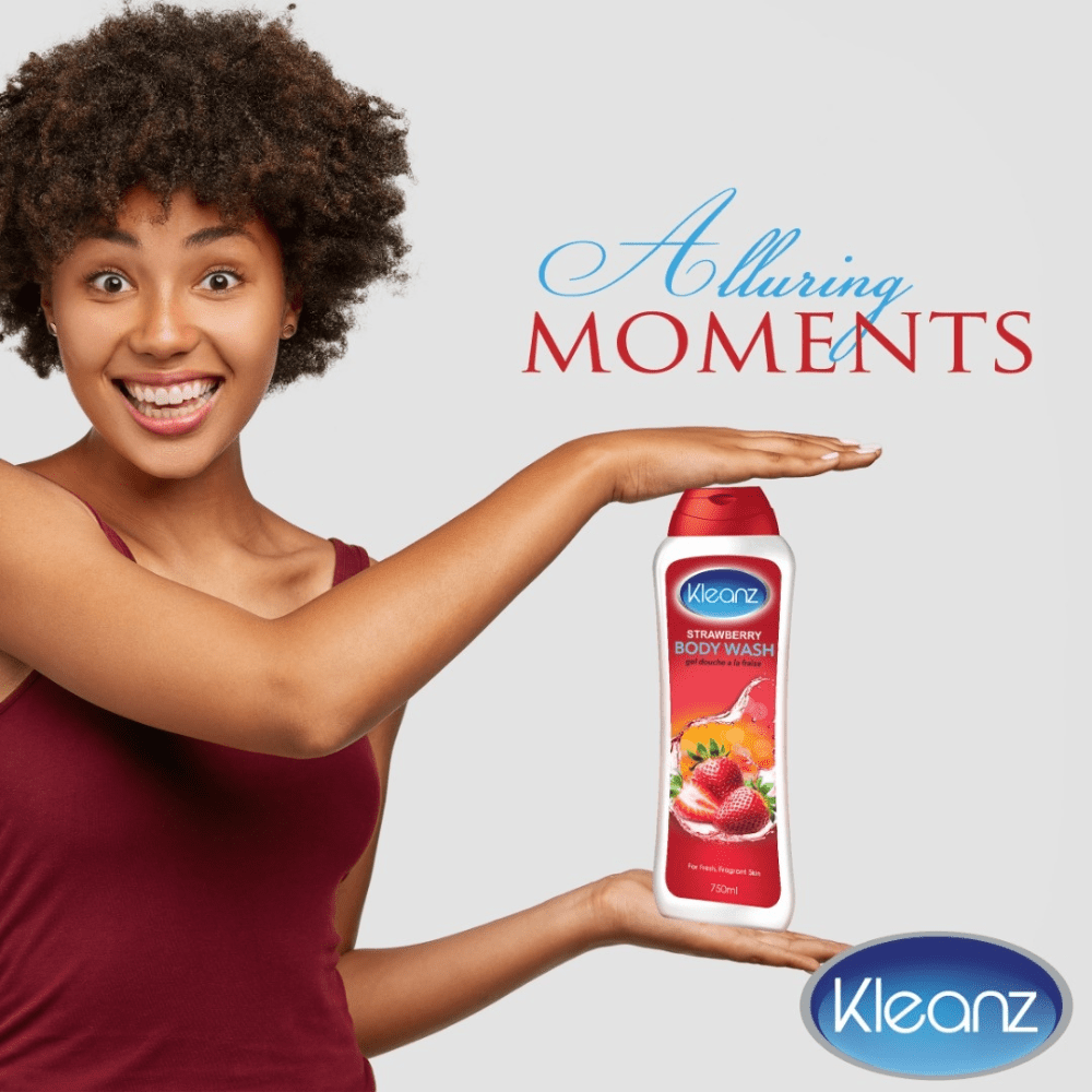 Look Alyfe Kleanz Strawberry Body Wash - 750ml