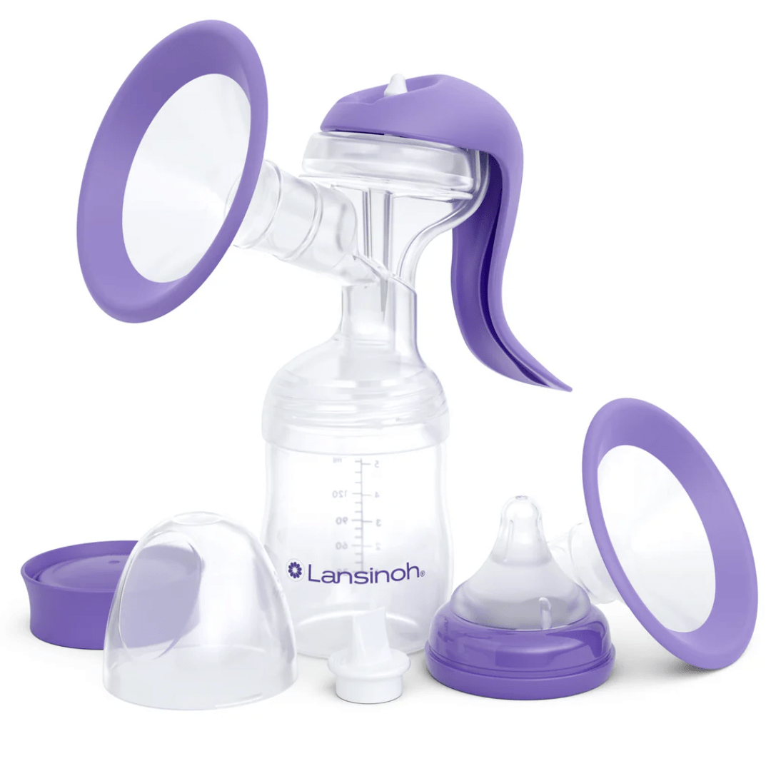 Look Alyfe Lansinoh Manual Breast Pump