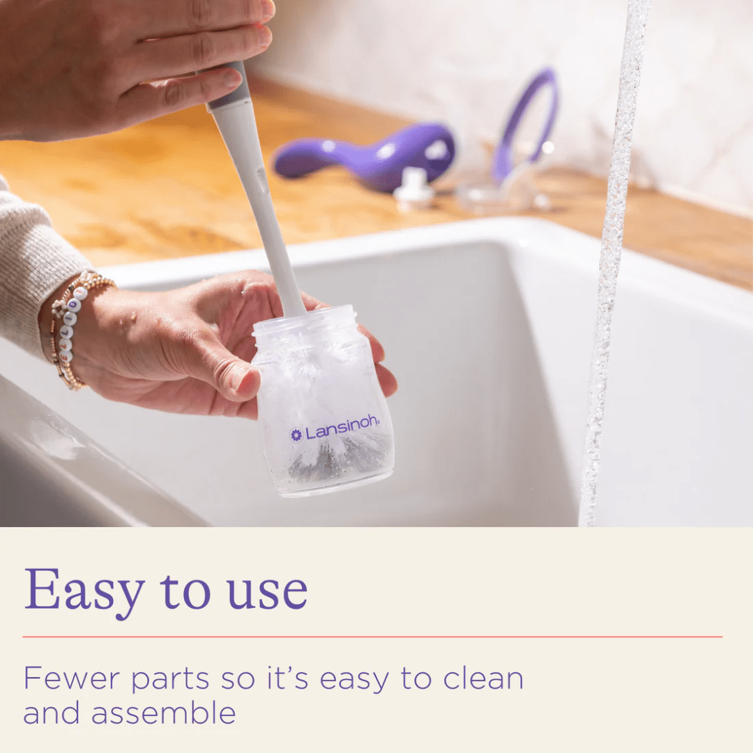 Look Alyfe Lansinoh Manual Breast Pump