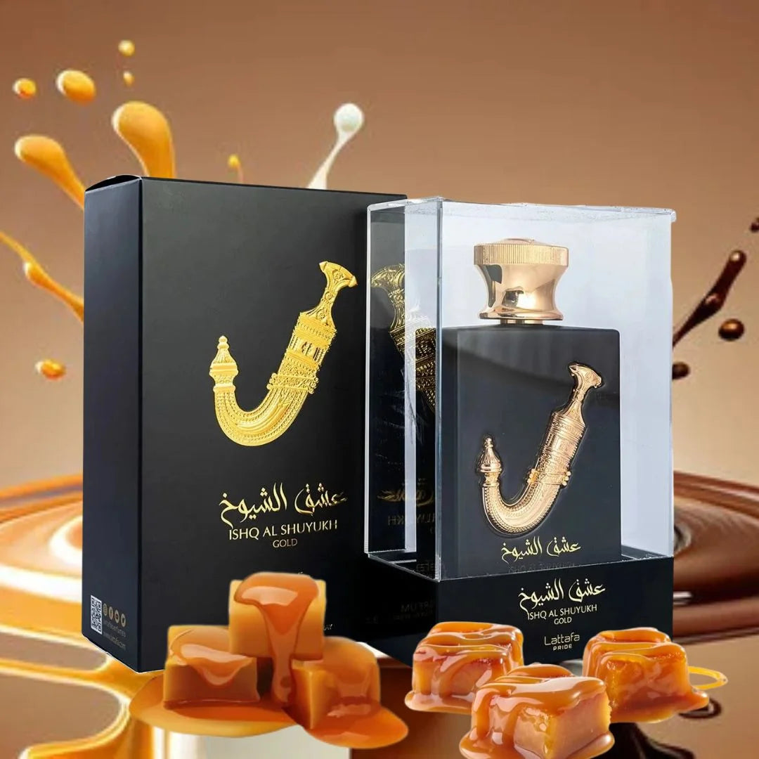 Look Alyfe Lattafa Ishq Al Shuyukh Gold Unisex Eau de Parfum - 100ml