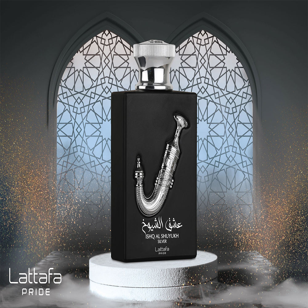Look Alyfe Lattafa Ishq Al Shuyukh Silver Unisex Eau de Parfum - 100ml