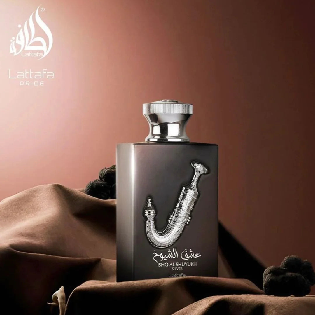 Look Alyfe Lattafa Ishq Al Shuyukh Silver Unisex Eau de Parfum - 100ml