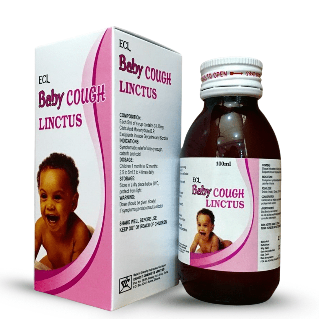 Look Alyfe Linctus ECL Baby Cough Syrup - 100ml