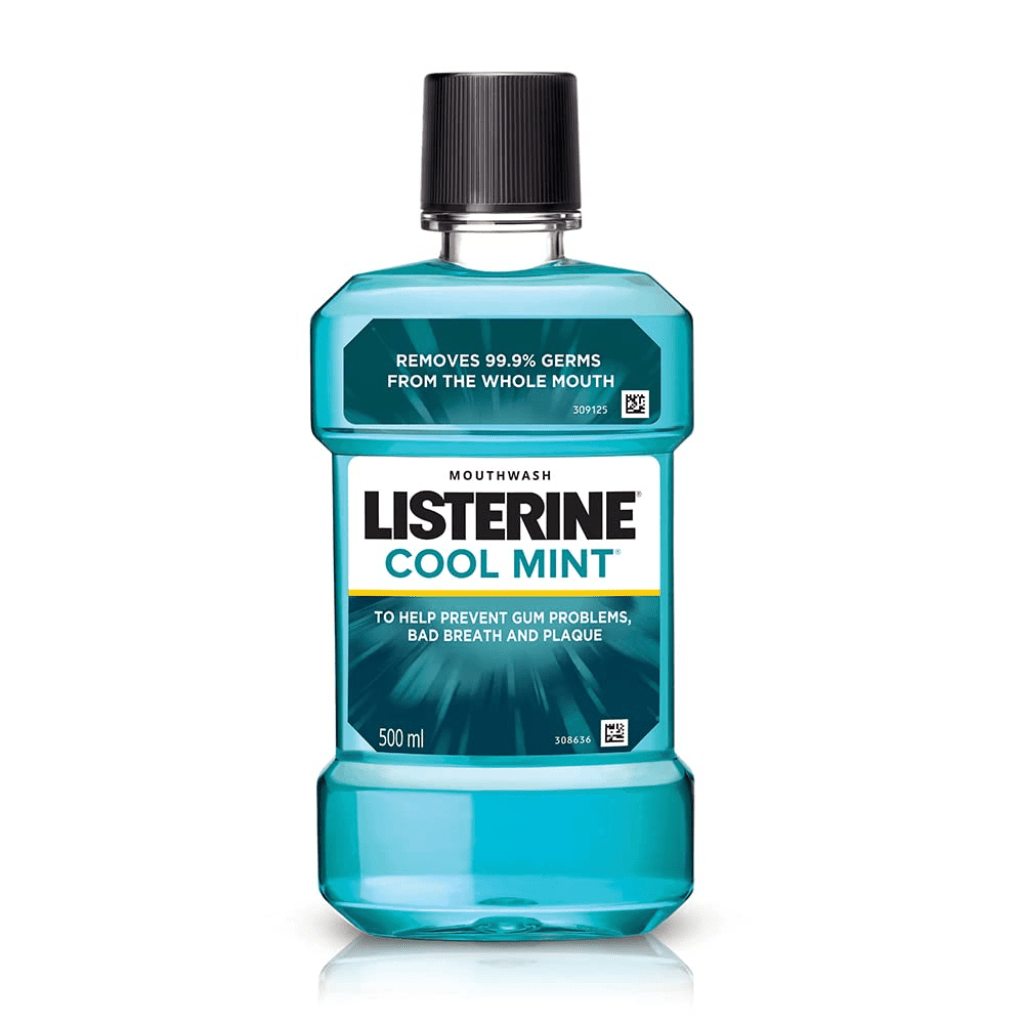 Look Alyfe Listerine Cool Mint Antiseptic Mouthwash - 1L