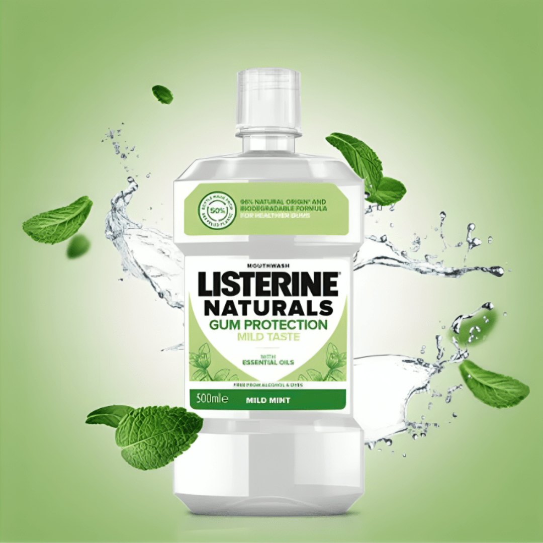 Look Alyfe Listerine Naturals Gum Protect Mouthwash - 1L