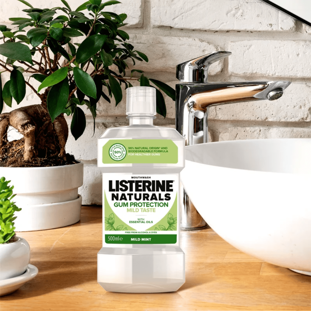 Look Alyfe Listerine Naturals Gum Protect Mouthwash - 1L