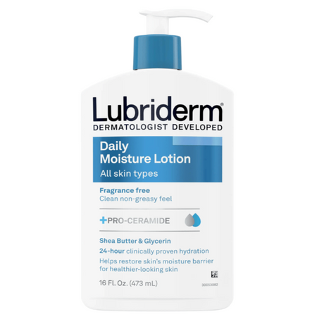 Look Alyfe Lubriderm Daily Moisture Fragrance-Free Body Lotion – 473ml