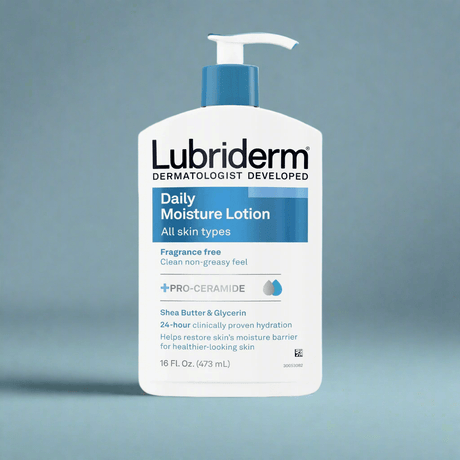 Look Alyfe Lubriderm Daily Moisture Fragrance-Free Body Lotion – 473ml