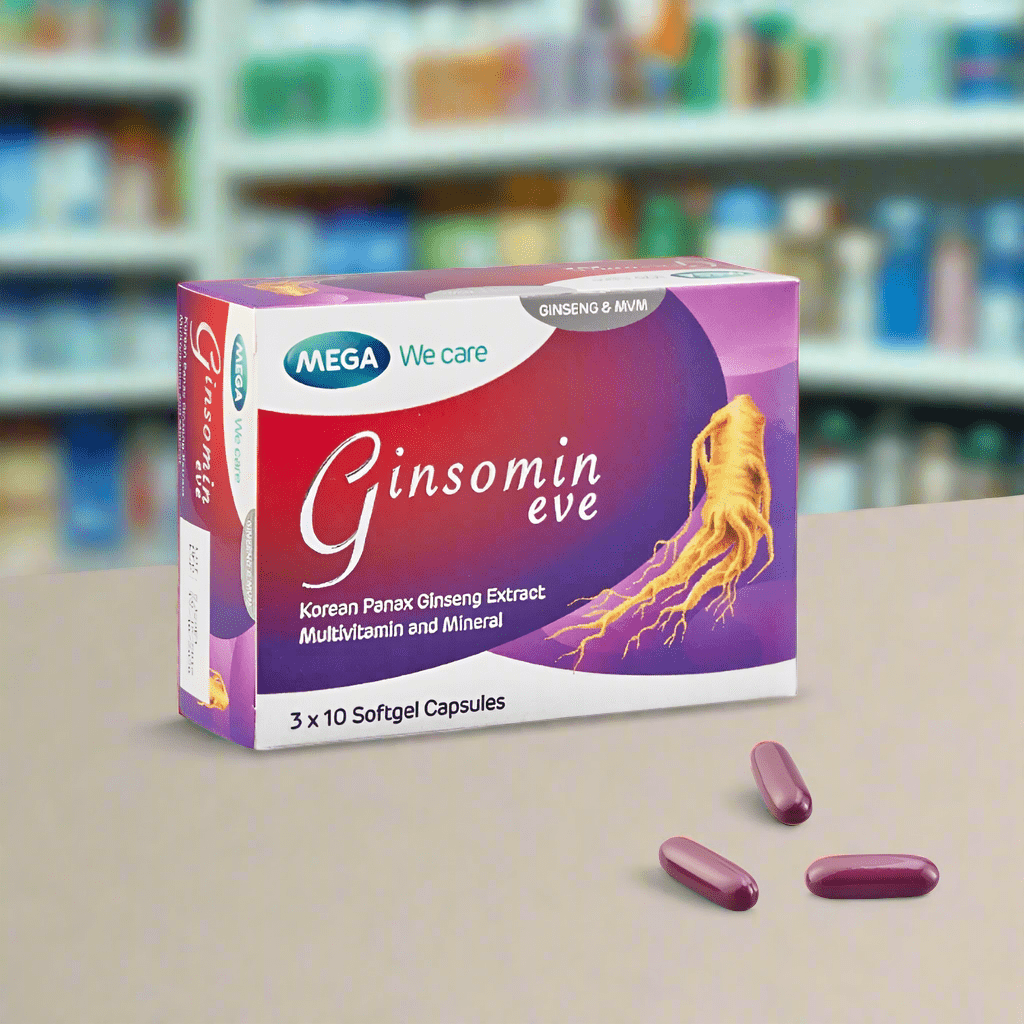 Look Alyfe Mega We Care Ginsomin Eve - 3x10 Capsules
