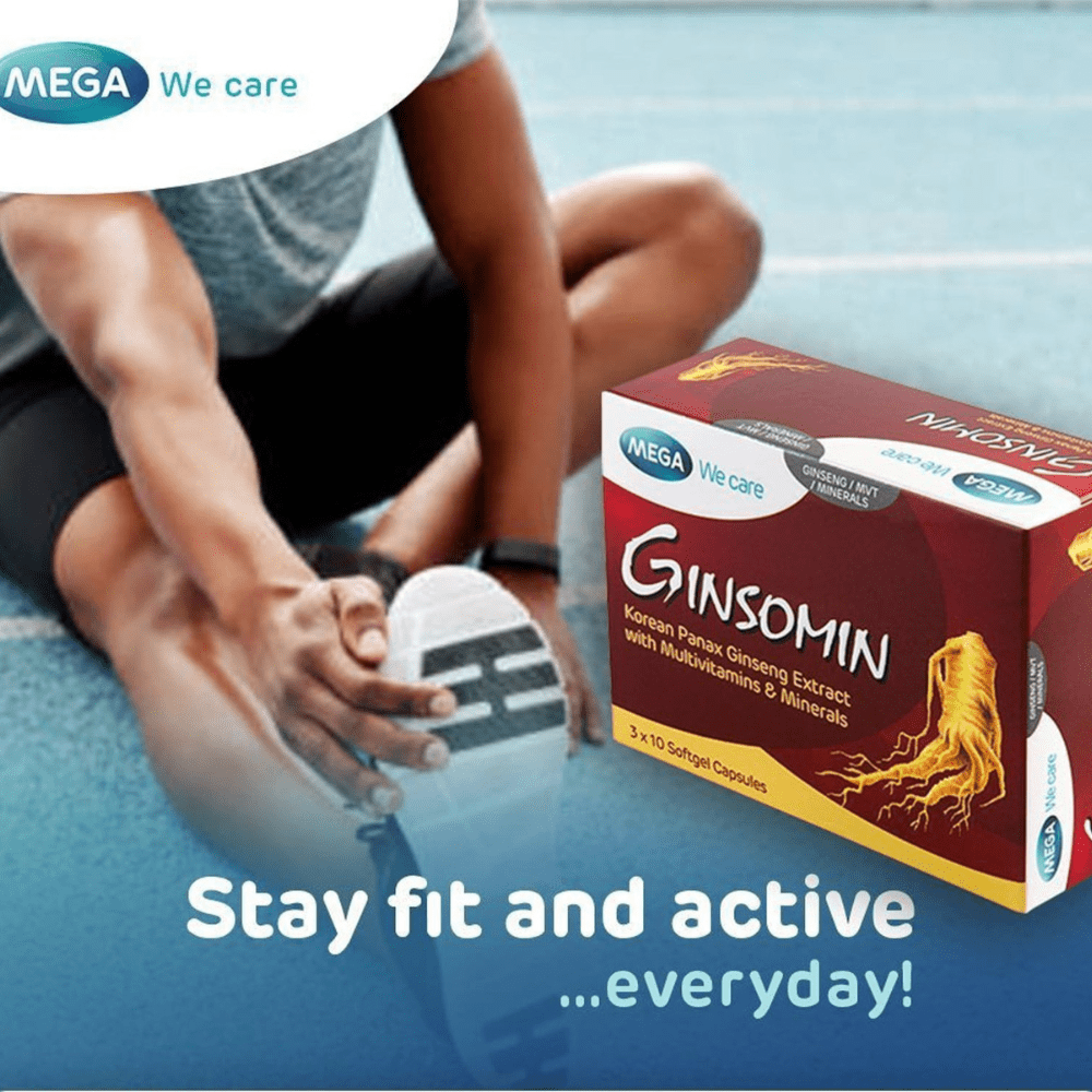Look Alyfe Mega We Care Ginsomin Korean Panax Ginseng Extract - 3x10 Capsules