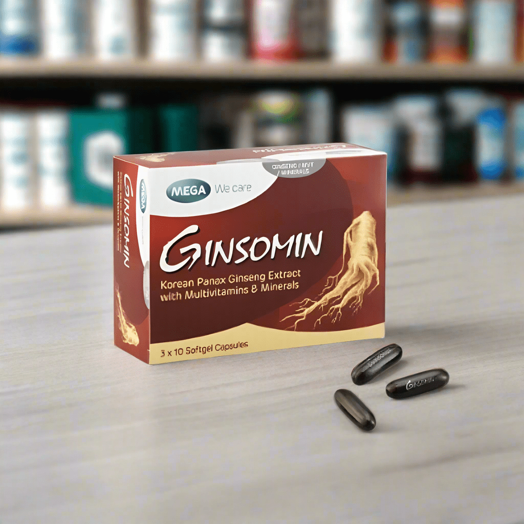 Look Alyfe Mega We Care Ginsomin Korean Panax Ginseng Extract - 3x10 Capsules