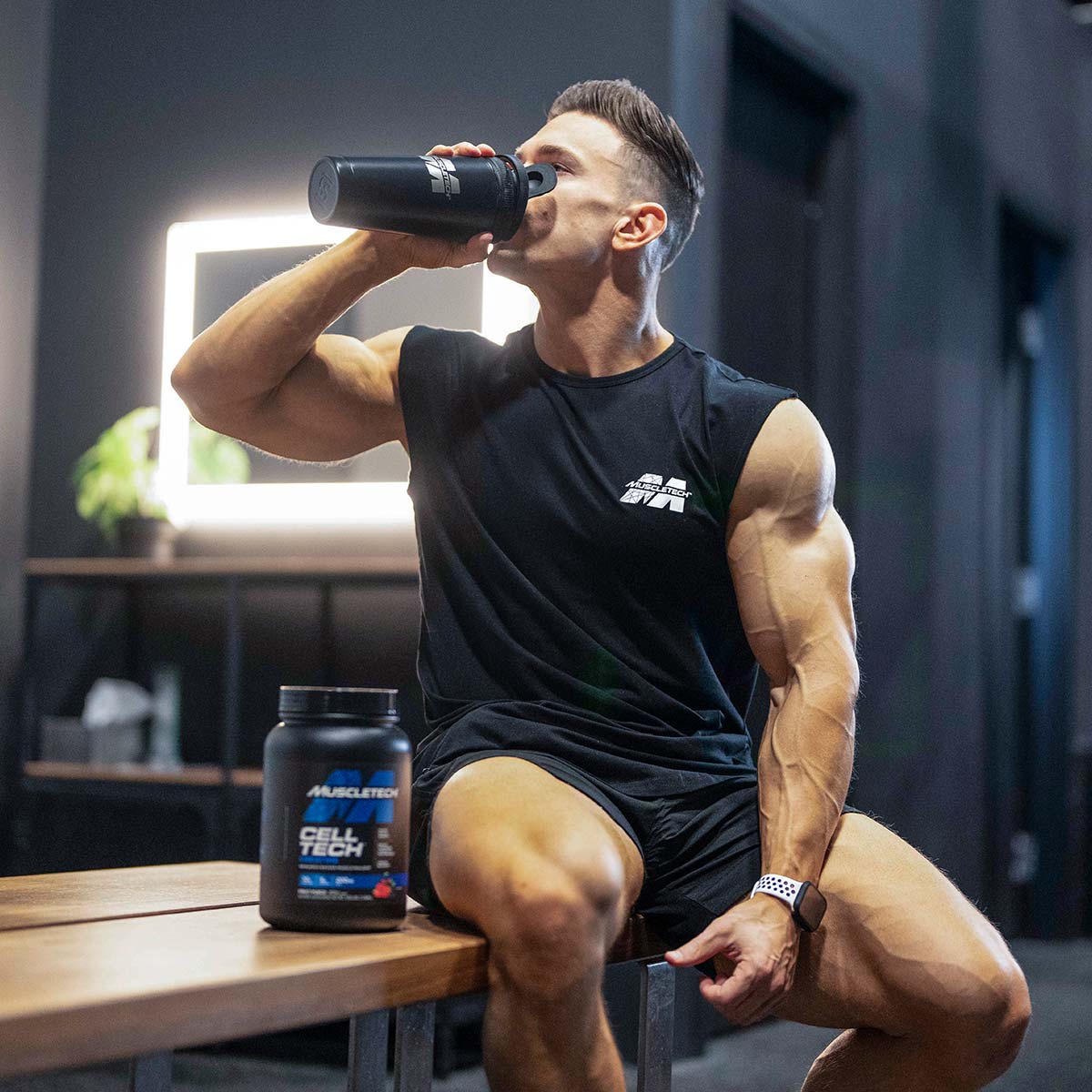 Look Alyfe Muscletech Cell Tech Tropical Citrus Punch Creatine Dietary Supplement - 200g