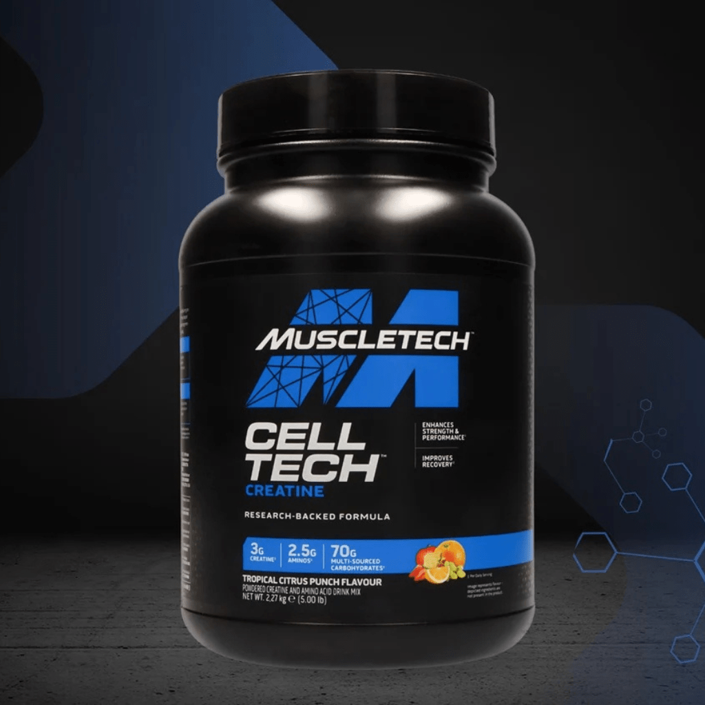 Look Alyfe Muscletech Cell Tech Tropical Citrus Punch Creatine Dietary Supplement - 200g
