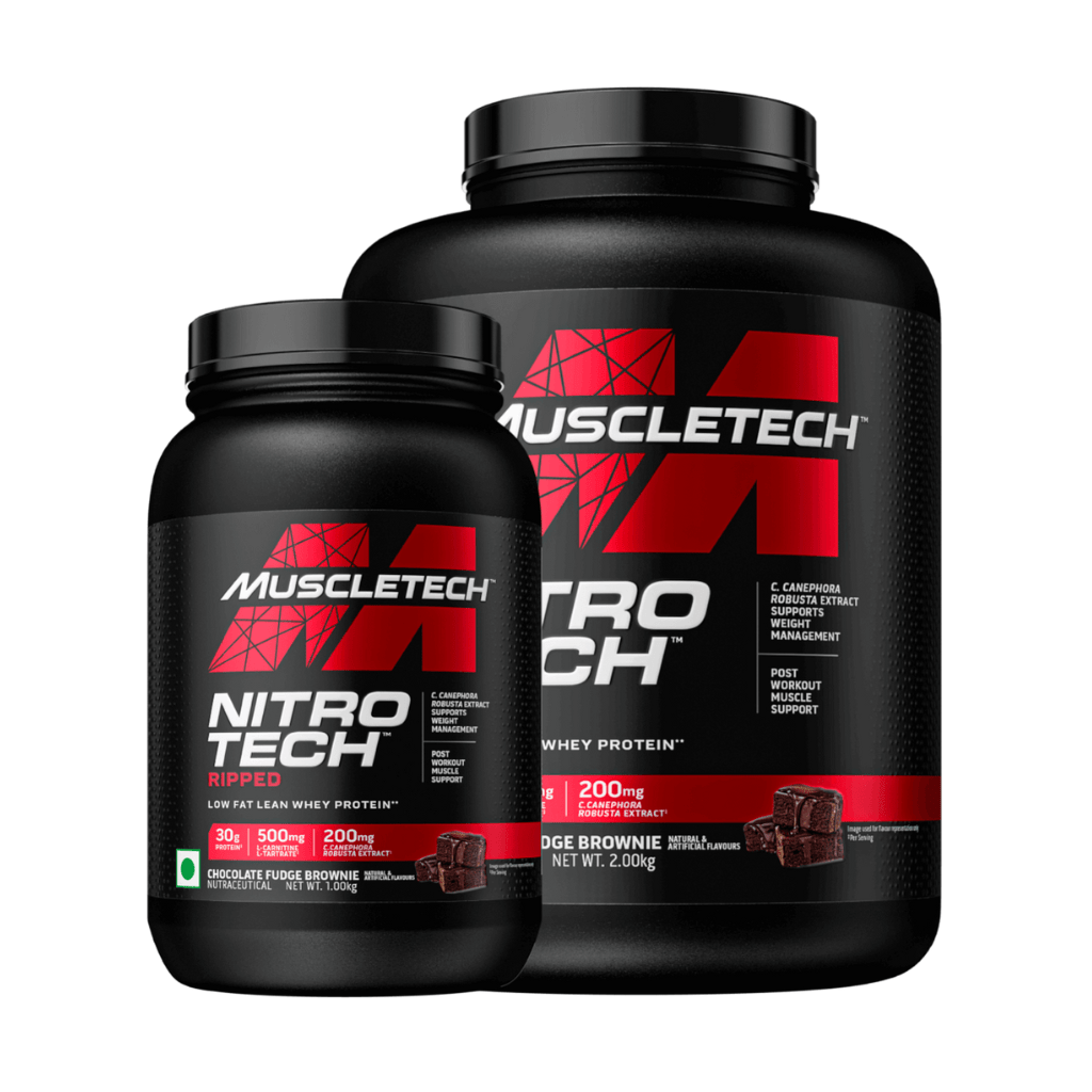 Look Alyfe Muscletech Nitro-Tech Ripped Whey Protein - 1kg/2kg