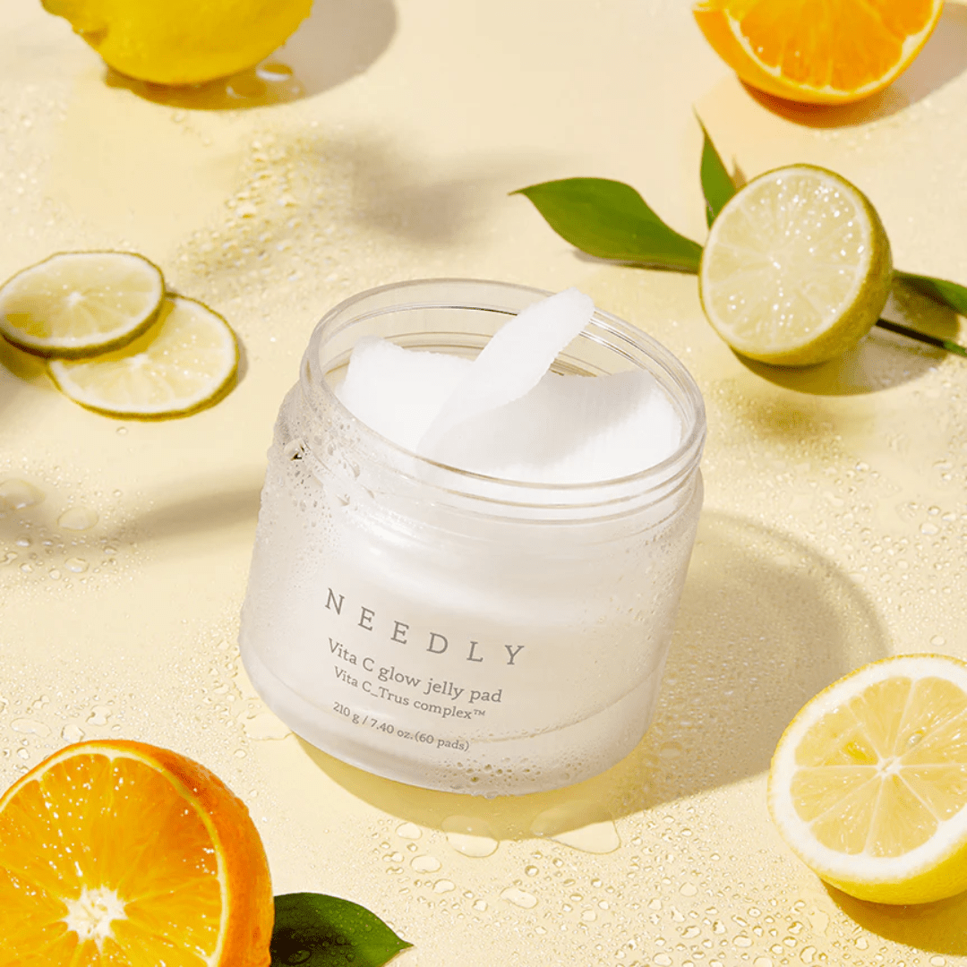 Look Alyfe Needly Vita C Glow Jelly Pad Brightening Toner Pad - 210g