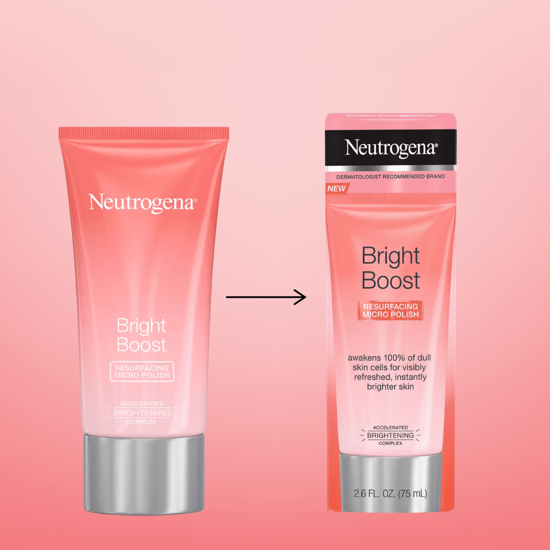 Look Alyfe Neutrogena Bright Boost Resurfacing Micro Face Polish With Glycolic and Mandelic Ahas - 75ml