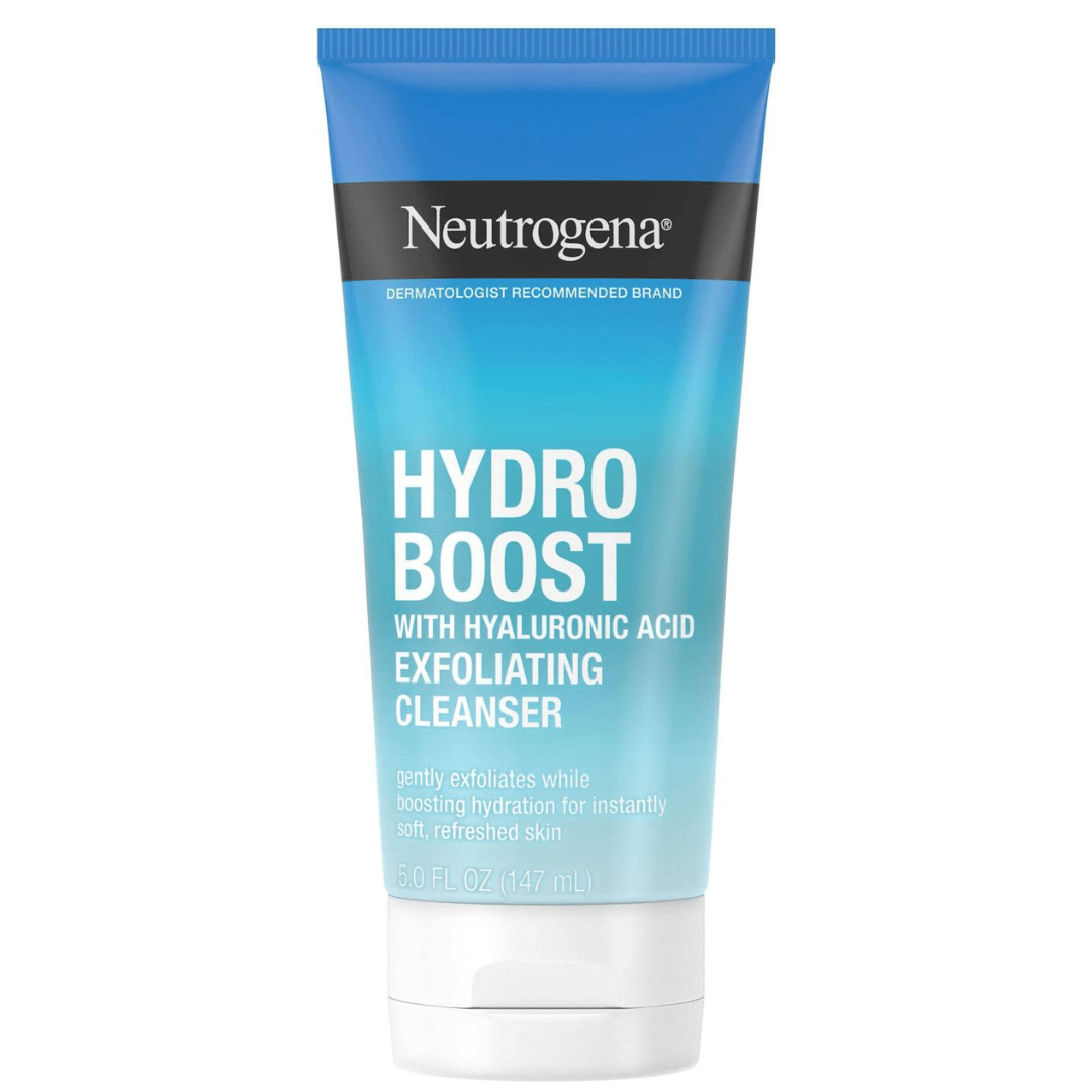 Look Alyfe Neutrogena Hydro Boost Daily Gel Cream Exfoliating Cleanser With Hyaluronic Acid - 147ml