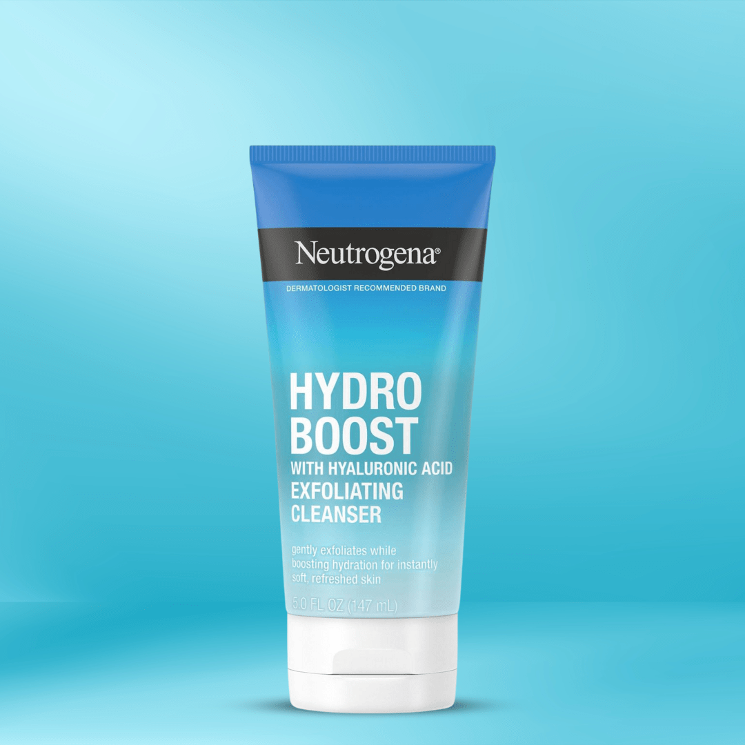 Look Alyfe Neutrogena Hydro Boost Daily Gel Cream Exfoliating Cleanser With Hyaluronic Acid - 147ml