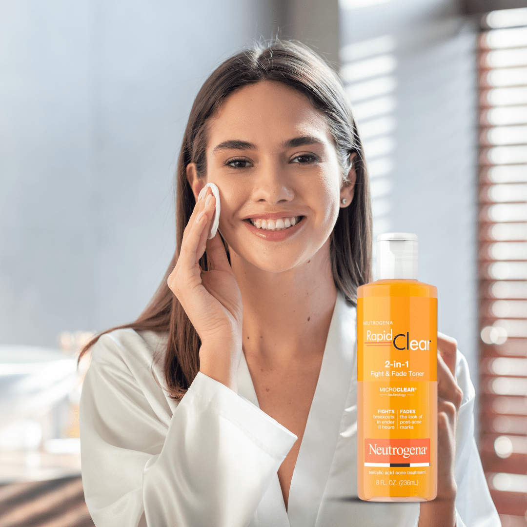 Look Alyfe Neutrogena Rapid Clear 2-in-1 Fight & Fade Acne Toner - 236ml