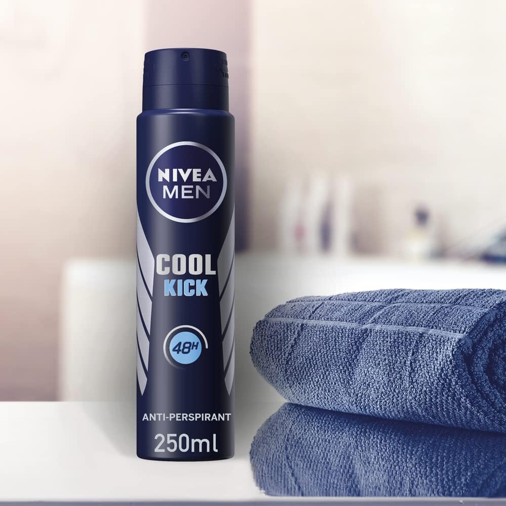 Look Alyfe Nivea Men Cool Kick Anti-Perspirant Deodorant Spray - 150ml