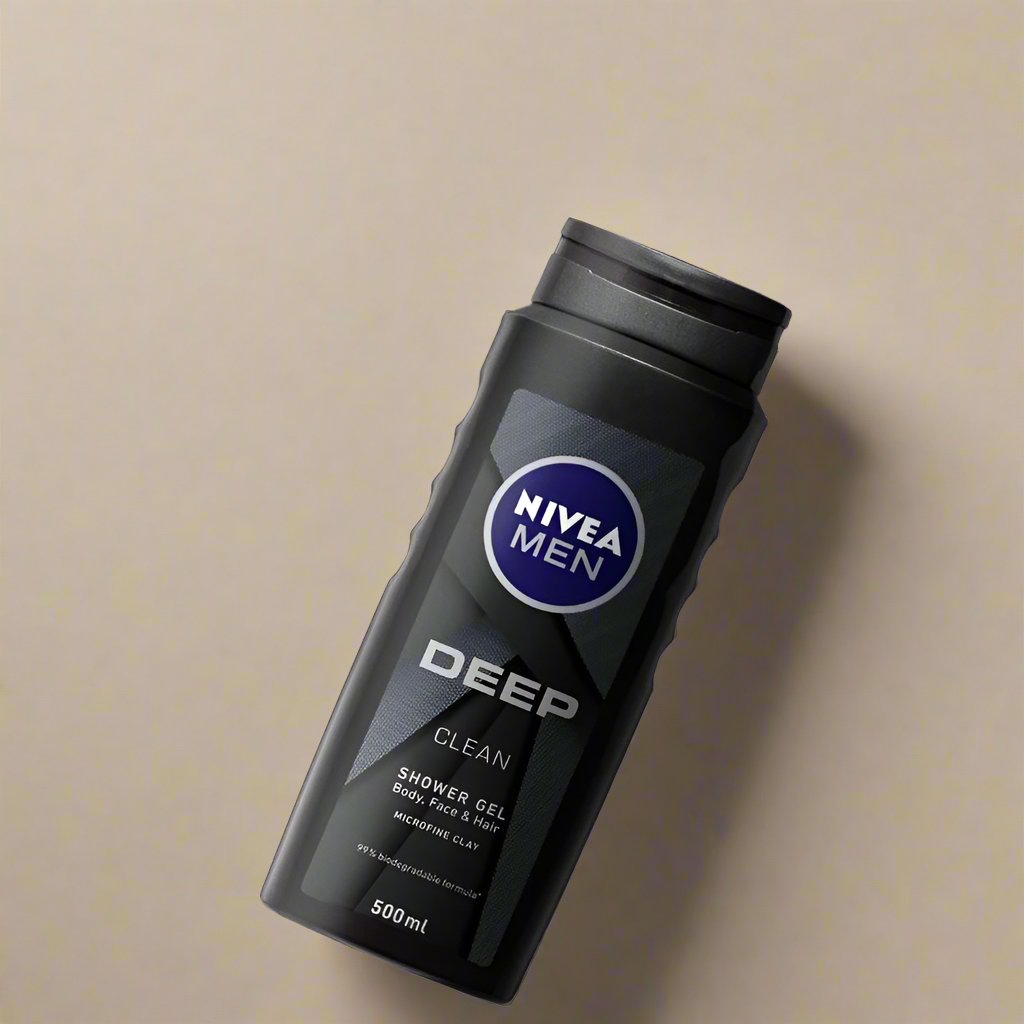Look Alyfe Nivea Men Deep Clean Shower Gel - 500ml
