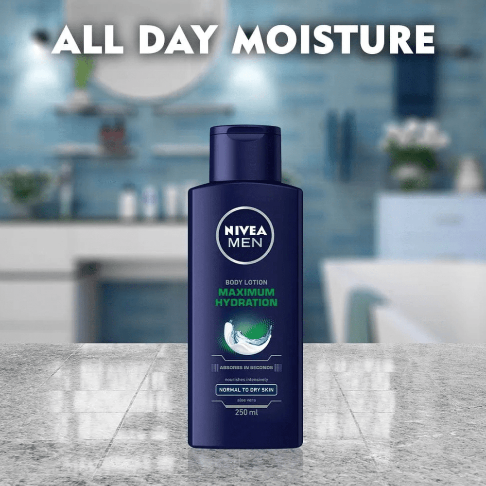 Look Alyfe Nivea Men Maximum Hydration Body Lotion - 400ml