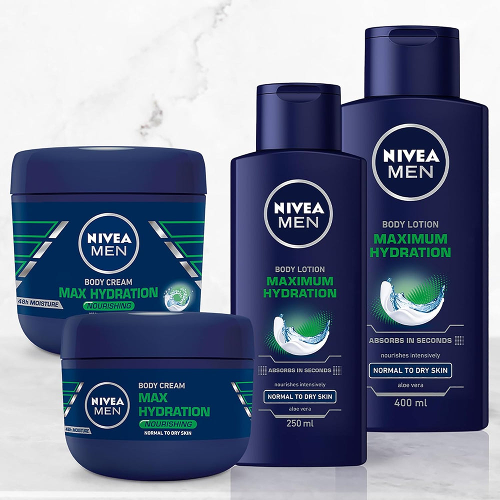 Look Alyfe Nivea Men Maximum Hydration Body Lotion - 400ml
