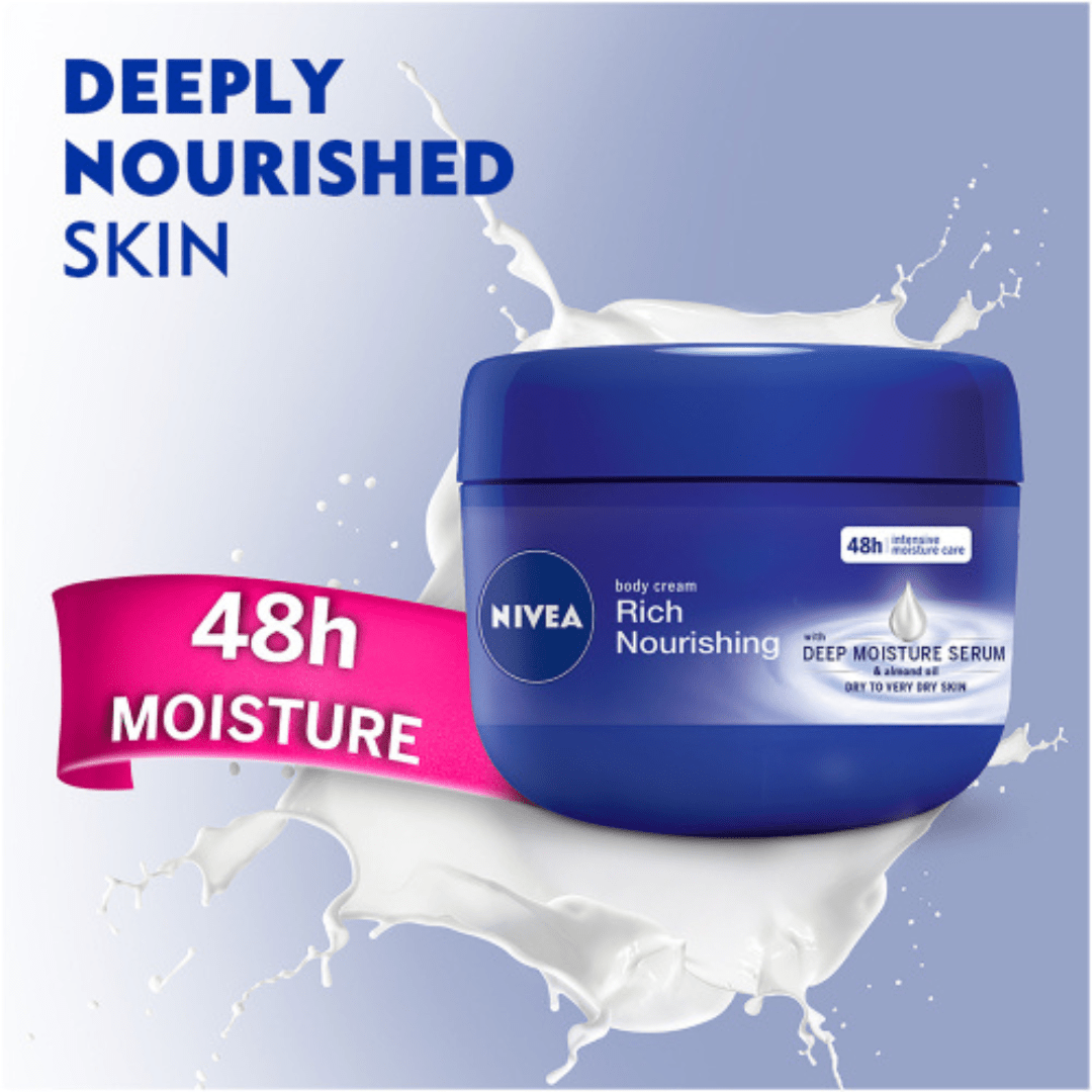 Look Alyfe Nivea Rich Nourishing Body Cream - 400ml