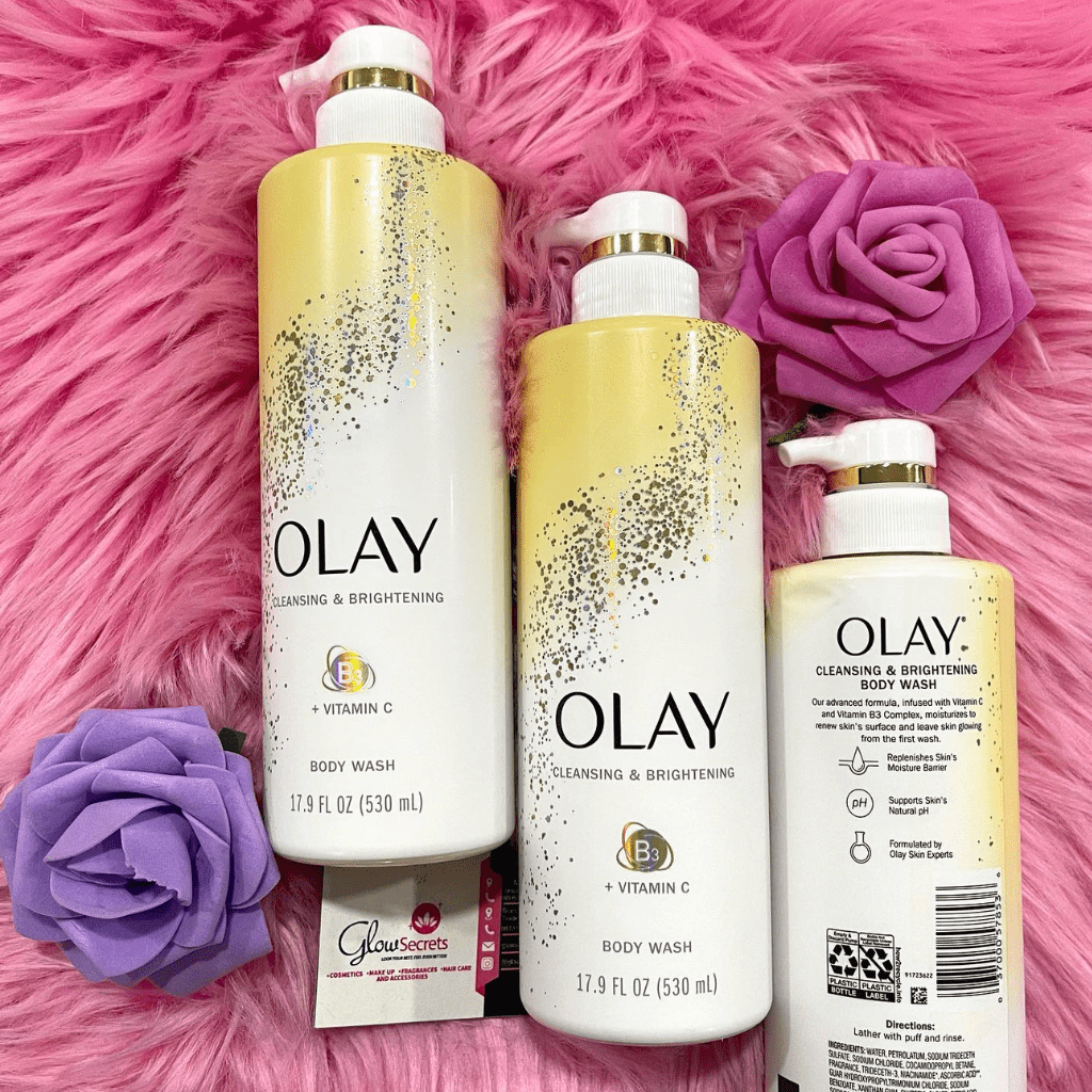 Look Alyfe Olay Cleansing & Brightening Body Wash with Vitamin B3 & Vitamin C - 591ml